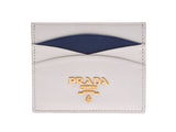 プラダ カードケース 黒 1MC025 レディース メンズ サフィアーノ Aランク PRADA 中古 銀蔵