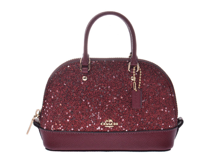 Coach 2WAY shoulder bag miniissier Bordeaux system F22891 Ladies