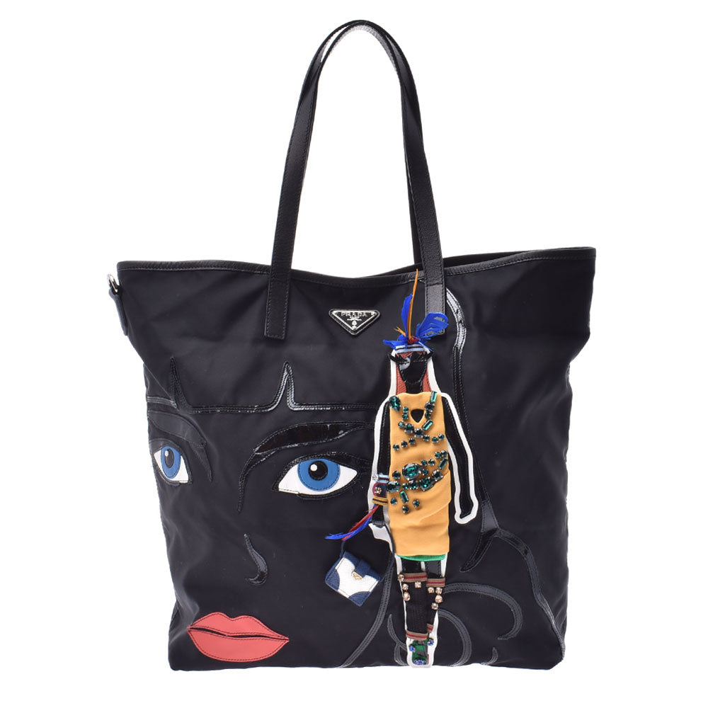ニ*ク様 PRADA トートバッグ ショルダーつき　百貨店購入 プラダコレクションモチーフ レディース トートバッグ PRADA 中古