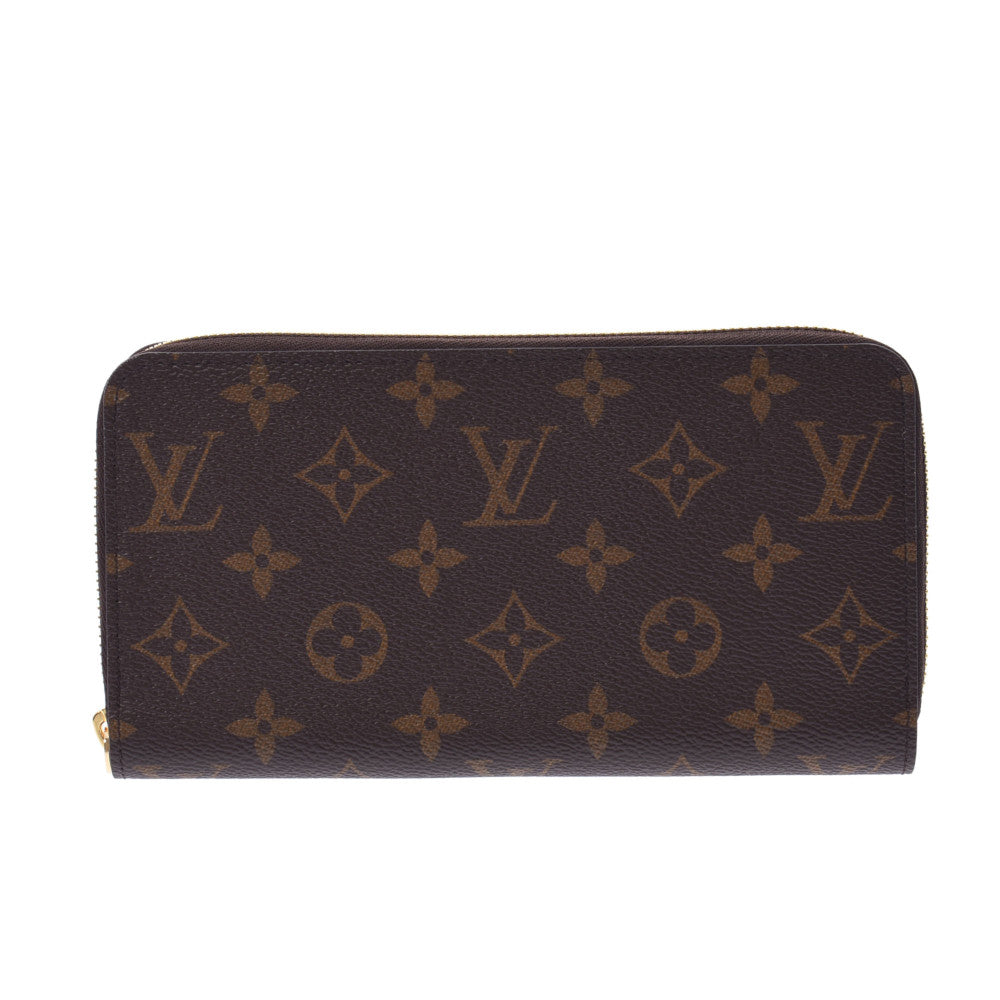 Louis Vuitton Zippy Wallet 14145 Brown Unisex Long Wallet M42616