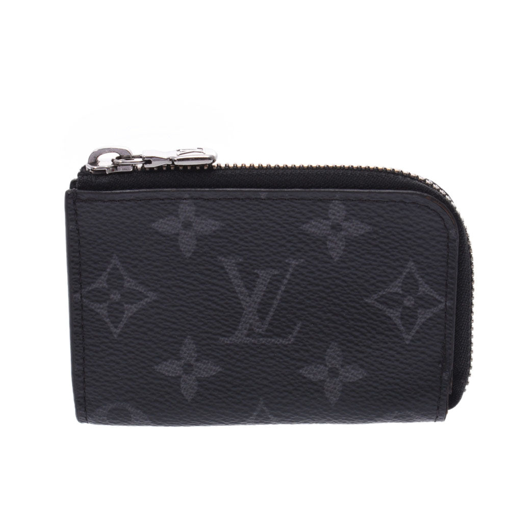 LOUIS VUITTON ルイ・ヴィトン/ポルトモネ・ジュール/モノグラム・エクリプス/M63536/MB5***/ABランク/63【中古】 ルイヴィトンエクリプス ポルトモネジュール 14145 黒/グレー メンズ