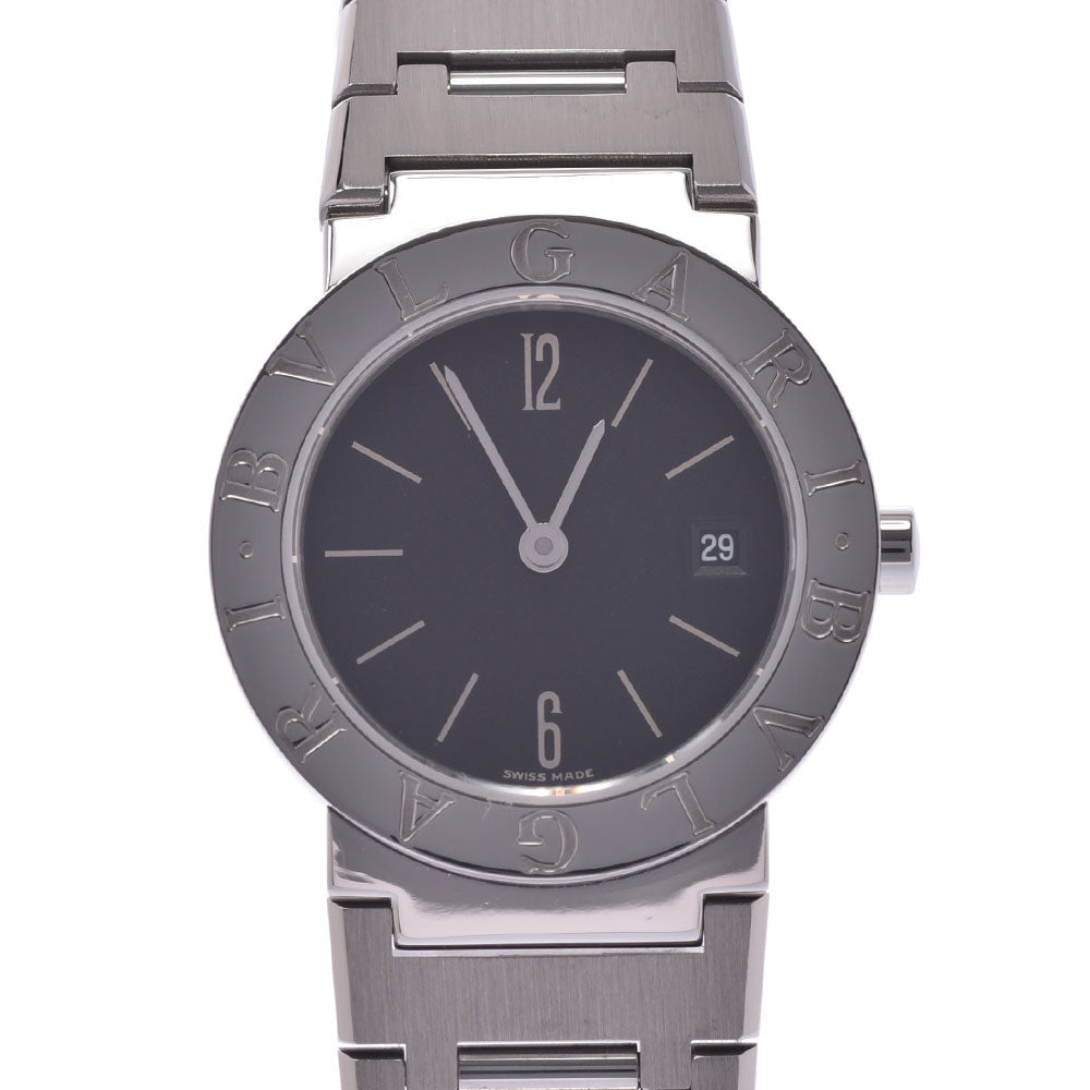 美品 BVLGARI ブルガリ 時計 レディース 腕時計 BB26SS ブラック