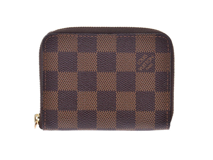 ルイヴィトン ダミエ ジッピーコインパース ブラウン N63070 メンズ