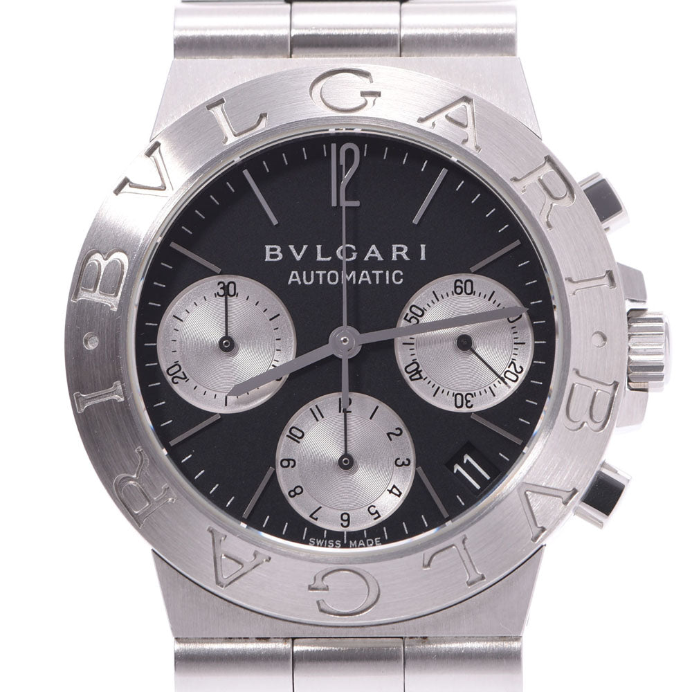 ブルガリディアゴノ クロノグラフ メンズ 腕時計 CH35S BVLGARI ...