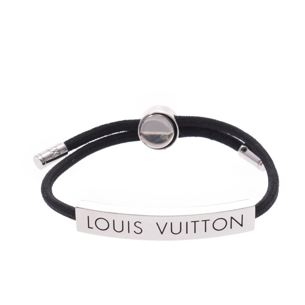 Louis Vuitton Brasserie LV Space Noir Silver Fittings Men's Nylon Bracelet  M67417 LOUIS VUITTON Used – 銀蔵オンライン