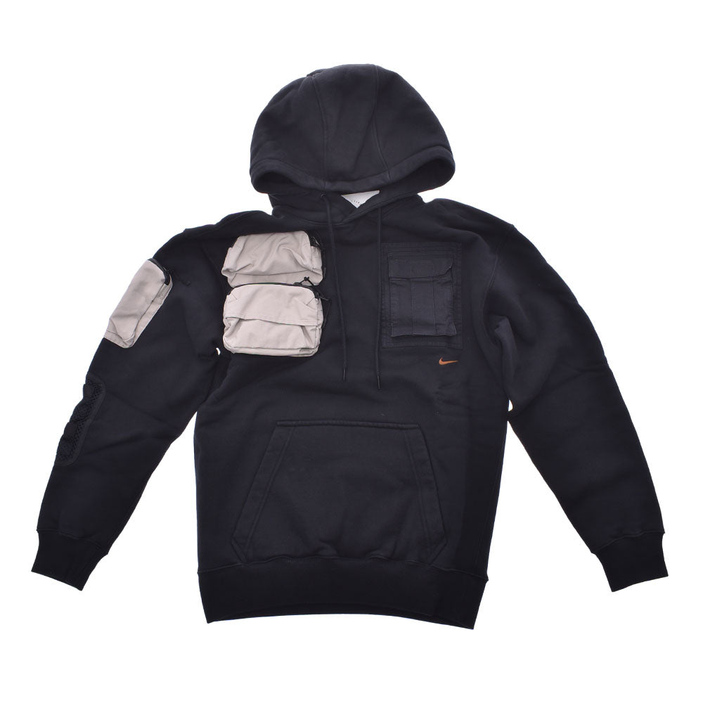 Nike Travis Scott hoodie multi pocket black men's hoodie CU0458