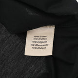 HERMES エルメス クルーネック Tシャツ 袖ガラ Lサイズ 黒 メンズ コットン100％ 半袖Ｔシャツ 新品 銀蔵