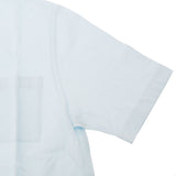 HERMES エルメス クールネック Tシャツ サイドステッチ ポケット サイズXL グラソン メンズ コットン100％ 半袖シャツ 新品 銀蔵