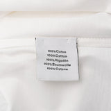 HERMES エルメス クールネック Tシャツ クォーターバッシュ サイズL 白 メンズ コットン100％ 半袖シャツ 新品 銀蔵