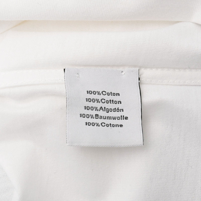 HERMES エルメス クールネック Tシャツ クォーターバッシュ サイズL 白 メンズ コットン100％ 半袖シャツ 新品 銀蔵