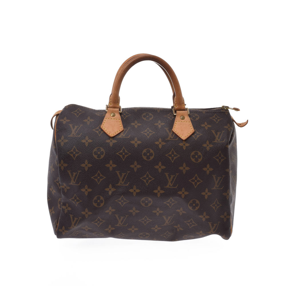 超格安/ルイヴィトン　ハンドバッグ　スピーディ30 モノグラム　ブラウン　ヌメ革 レア LV ルイヴィトン ハンドバッグ スピーディ30 モノグラム ブラウン
