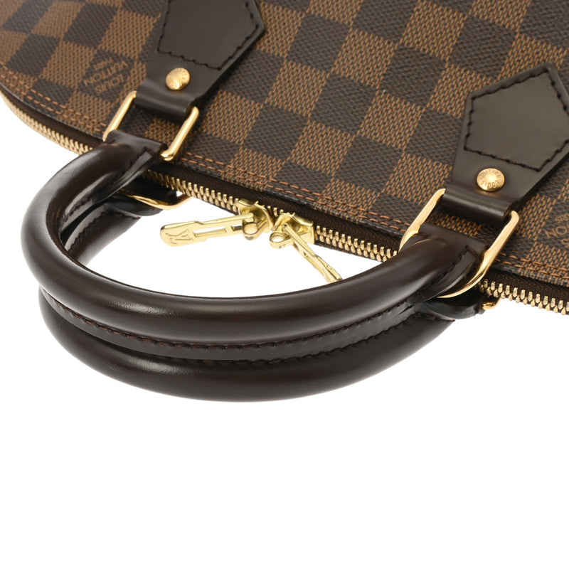 LOUIS VUITTON ルイヴィトン ダミエ アルマ ブラウン N51131 レディース ダミエキャンバス ハンドバッグ Aランク 中古 銀蔵