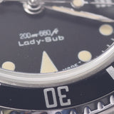 チューダー / チュードル サブマリーナ デイト 96090 黒 レディース 腕時計 自動巻き 中古 銀蔵