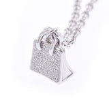 [Summer Selection 300,000 or more] HERMES [Hermes] Amulet Birkin 17cm Diamond 0.44ct Bracelet/K18WG Unisex