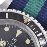 TUDOR toodle sub -marina 79090 Men's SS/Nylon Watch Automatic Black Dial AB Rank Used Ginzo