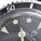TUDOR toodle sub -marina 79090 Men's SS/Nylon Watch Automatic Black Dial AB Rank Used Ginzo