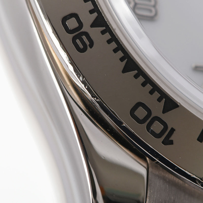 ROLEX ロレックス コスモグラフ デイトナ 116519 メンズ WG/革 腕時計 自動巻き 白文字盤 Aランク 中古 銀蔵
