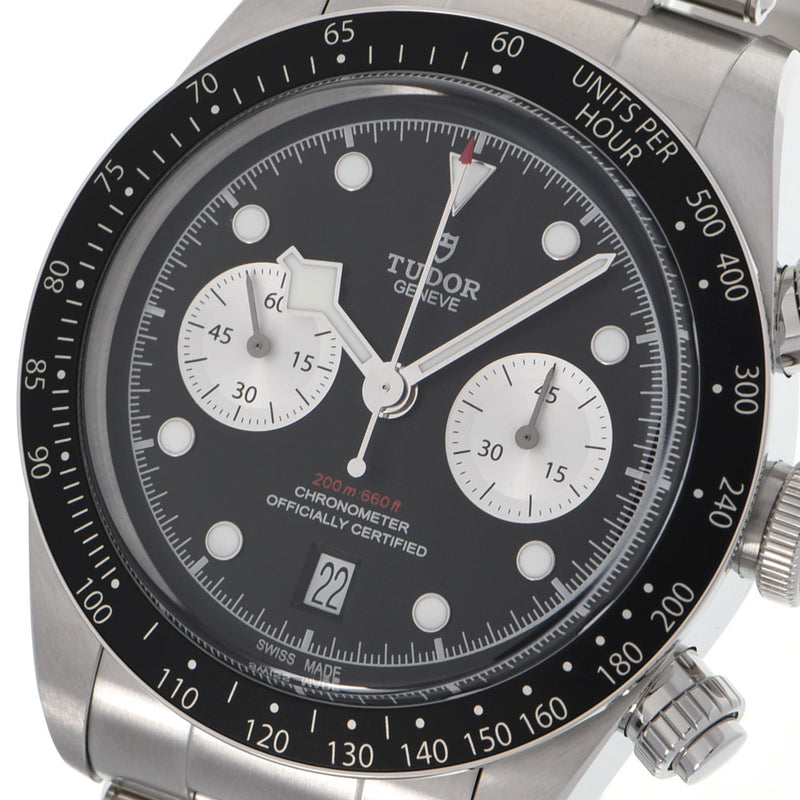 チューダー / チュードル ブラックベイ クロノ 79360N 黒 メンズ 腕時計 自動巻き 銀蔵