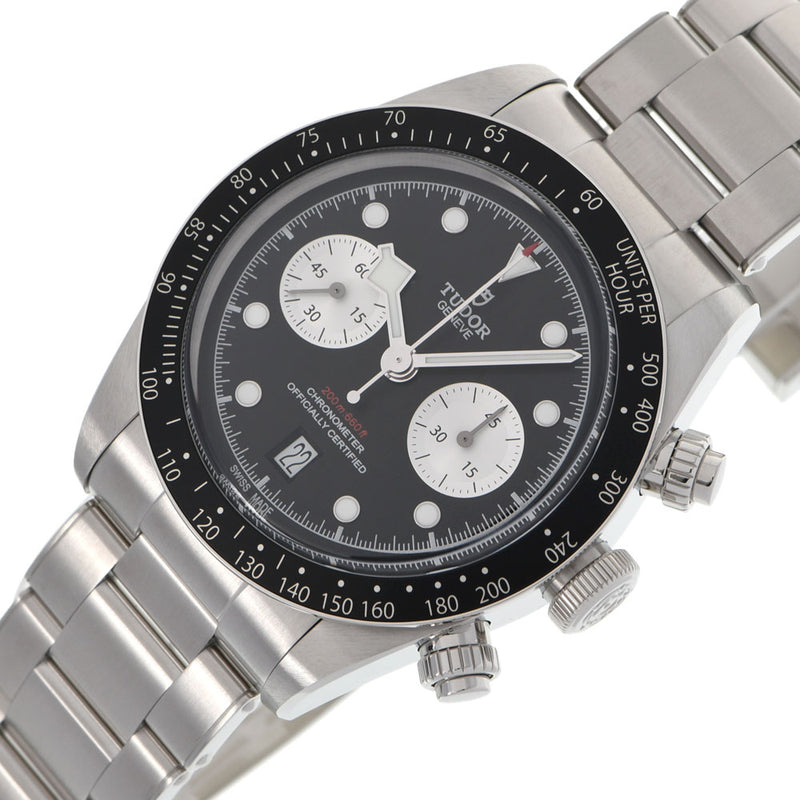 チューダー / チュードル ブラックベイ クロノ 79360N 黒 メンズ 腕時計 自動巻き 銀蔵