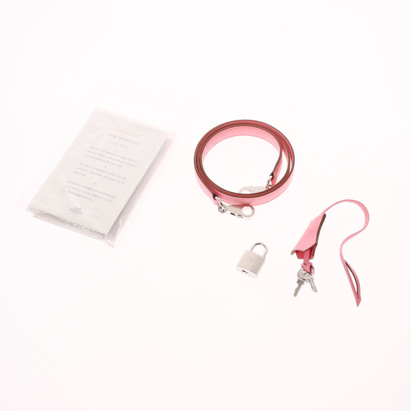 HERMES エルメス ボリード 1923 30 2way ローズコンフェッティ シルバー金具 Z刻印(2021年頃) レディース ヴォーエプソン ハンドバッグ 未使用 銀蔵