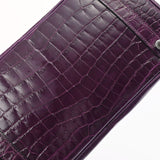 HERMES エルメス バーキン 25 アメジスト パラジウム金具 □R刻印(2014年頃) レディース ニロティカス ハンドバッグ ABランク 中古 銀蔵