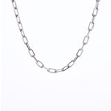 CARTIER カルティエ スパルタカス チェーン - - レディース K18ホワイトゴールド ネックレス Aランク 中古 銀蔵