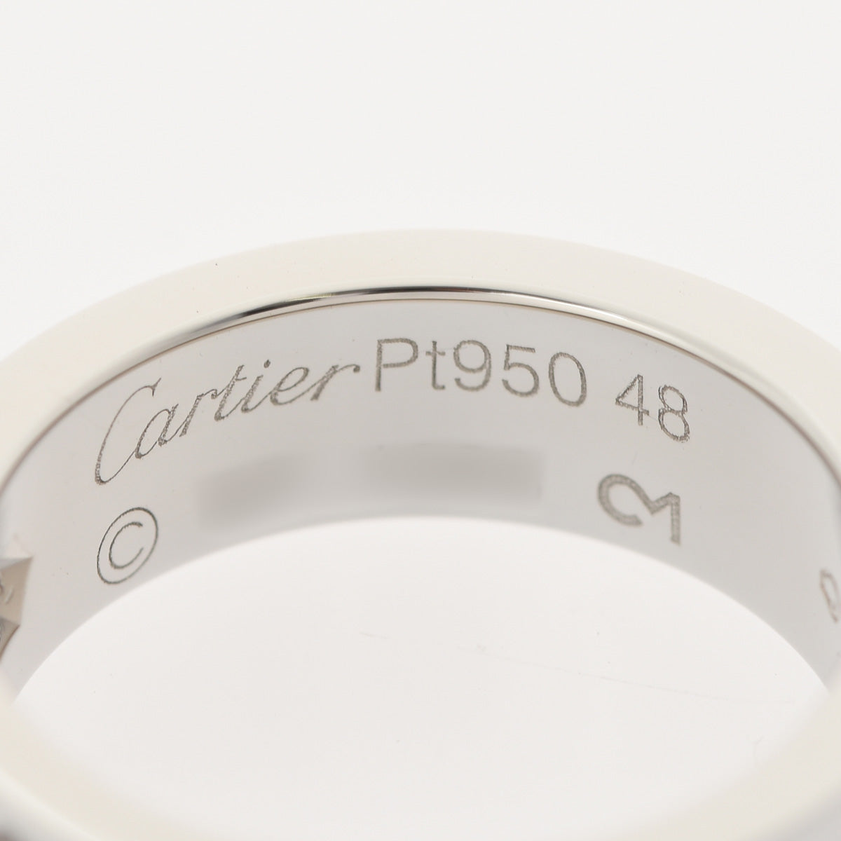 カルティエラブリング #48 1Pダイヤ レディース Pt950プラチナ リング・指輪 8号 CARTIER 中古 – 銀蔵オンライン