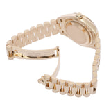 ロレックス デイトジャスト 28 ダイヤベゼル 279138RBR ランダム番 グリーン レディース 腕時計 自動巻き 中古 銀蔵