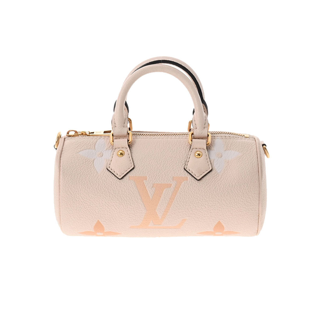 ルイヴィトンパピヨン BB 2WAY 43006 クリームサフラン レディース レザー ハンドバッグ M45708 LOUIS VUITTON 中古  – 銀蔵オンライン