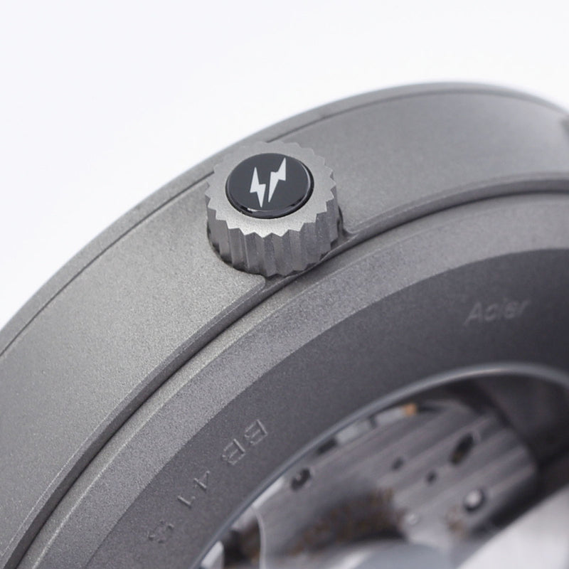 BVLGARI ブルガリ ブルガリブルガリ 41 フラグメントデザインコラボ600本限定 BB41BSF メンズ SS/ナイロン 腕時計 自動巻き ブラック文字盤 未使用 銀蔵