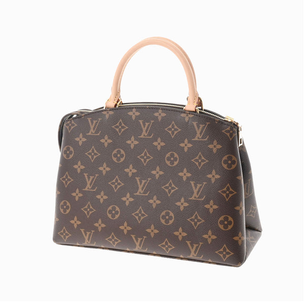 LOUIS VUITTON ルイヴィトン モノグラム プティパレ PM 2WAY ブラウン M45900 レディース モノグラムキャンバス ハンドバッグ Aランク 中古 銀蔵