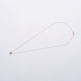 Ponte Vecchio ポンテヴェキオ ロトンド  ピンクサファイア 0.12ct  ダイヤ0.03ct - - レディース K18ピンクゴールド ネックレス Aランク 中古 銀蔵