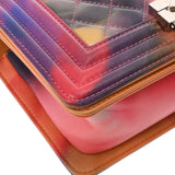 CHANEL シャネル ボーイシャネル チェーンショルダー 20cm マーブル レディース ラムスキン ショルダーバッグ Aランク 中古 銀蔵