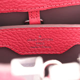 LOUIS VUITTON ルイヴィトン カプシーヌ BB 2WAY フューシャ/シエル M52990 レディース キャンバス レザー ハンドバッグ Aランク 中古 銀蔵