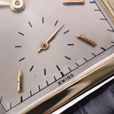 PATEK PHILIPPE パテックフィリップ アンティーク 1946年製 1564 メンズ YG/革 腕時計 手巻き シルバーゴールド系文字盤 Aランク 中古 銀蔵