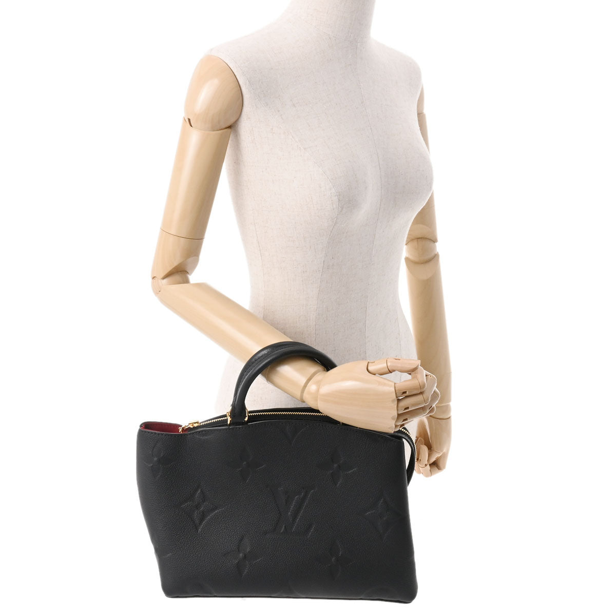 LOUIS VUITTON ルイヴィトン モノグラムアンプラント プティパレ PM 2WAY ノワール M58916 レディース レザー ハンドバッグ 新同 中古  人気・おすすめ｜売れ筋商品・話題商品におすすめ コスパ重視 安心配送 スピーディーにお届け
