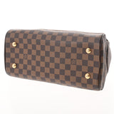 LOUIS VUITTON ルイヴィトン ダミエ ドゥオモ ブラウン N60008 レディース ダミエキャンバス ハンドバッグ Aランク 中古 銀蔵