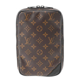 LOUIS VUITTON ルイヴィトン モノグラム ソーラーレイ ユーティリティサイドバッグ ブラウン M44428 メンズ モノグラムキャンバス ボディバッグ Aランク 中古 銀蔵