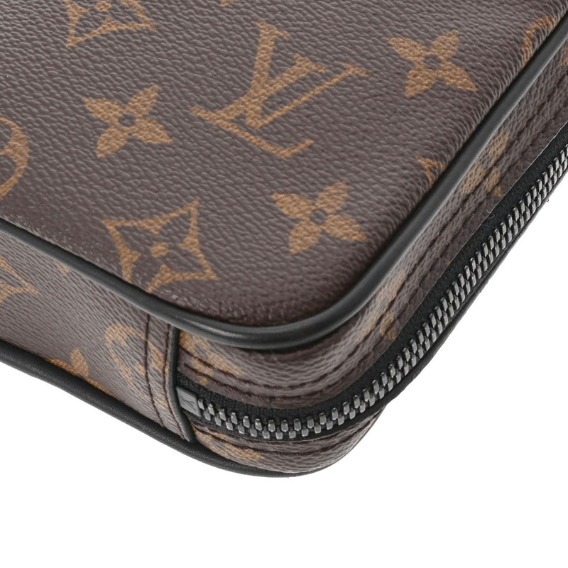 LOUIS VUITTON ルイヴィトン モノグラム ソーラーレイ ユーティリティサイドバッグ ブラウン M44428 メンズ モノグラムキャンバス ボディバッグ Aランク 中古 銀蔵