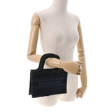 CHRISTIAN DIOR クリスチャンディオール ブックトート ミニ ネイビー レディース キャンバス ハンドバッグ Aランク 中古 銀蔵