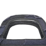 CHRISTIAN DIOR クリスチャンディオール ブックトート ミニ ネイビー レディース キャンバス ハンドバッグ Aランク 中古 銀蔵