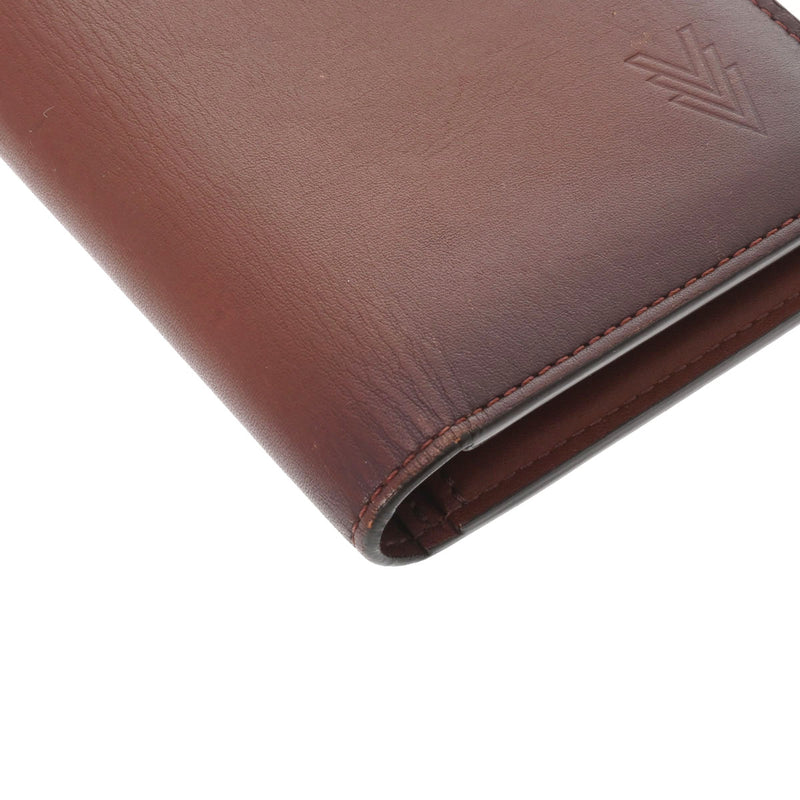 ルイヴィトンノマド ポルトフォイユブラザ モカ メンズ レザー 長財布