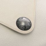 HERMES エルメス クリスティーヌ 白 □E刻印(2001年頃) レディース ダルメシアン ブッフルスキッパー ショルダーバッグ ABランク 中古 銀蔵