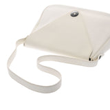 HERMES エルメス クリスティーヌ 白 □E刻印(2001年頃) レディース ダルメシアン ブッフルスキッパー ショルダーバッグ ABランク 中古 銀蔵