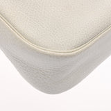 HERMES エルメス クリスティーヌ 白 □E刻印(2001年頃) レディース ダルメシアン ブッフルスキッパー ショルダーバッグ ABランク 中古 銀蔵