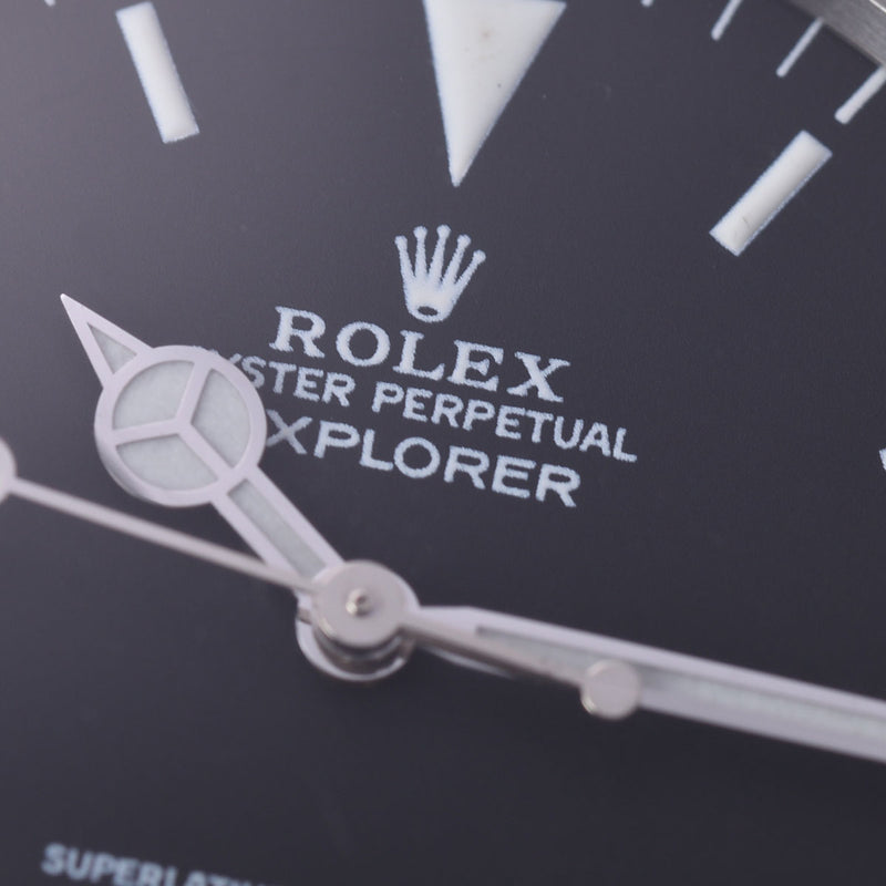 ROLEX ロレックス エクスプローラー1  1016 メンズ SS 腕時計 自動巻き ブラック文字盤 Aランク 中古 銀蔵