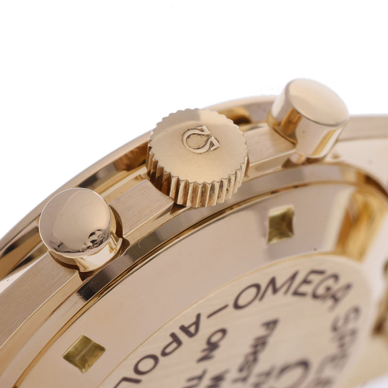 OMEGA オメガ スピードマスターアポロ11号  BA145.022-69 メンズ YG 腕時計 手巻き ゴールド文字盤 Aランク 中古 銀蔵