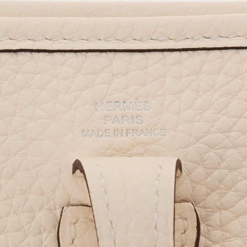 HERMES エルメス エブリン エヴリン TPM ナタ パラジウム金具 U刻印(2022年頃) レディース トリヨンクレマンス ショルダーバッグ 未使用 銀蔵