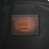 BERLUTI ベルルッティ アイル ショルダーバッグ ブラック ブラウン シルバー金具 M213266 メンズ レザー メッセンジャーバッグ Aランク 中古 銀蔵