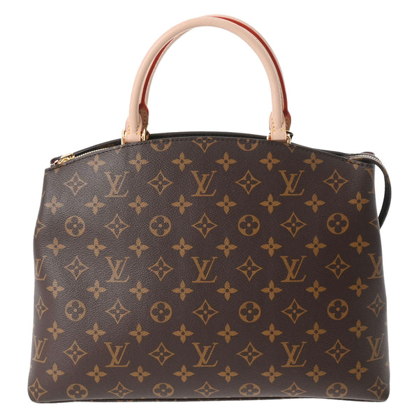 LOUIS VUITTON ルイヴィトン モノグラム グランパレ MM 2WAY ブラウン M45898 レディース モノグラムキャンバス ハンドバッグ 未使用 銀蔵